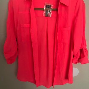 Hot Pink Express Portofino Shirt